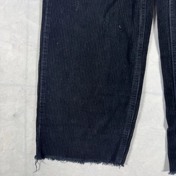 Vtg Empyre Tori Skate Pants Womens Black Corduroy Straight Leg Outdoor Size 0 - Picture 10 of 16